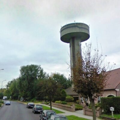 Le chateau d'eau de Vilvorde et ses relais gsm