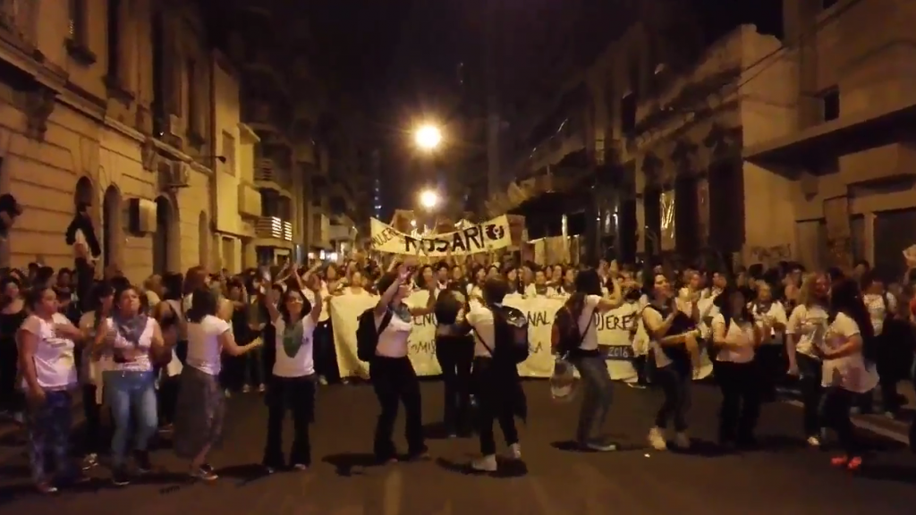 La manifestation de Rosario