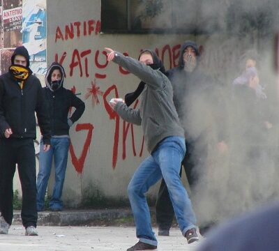 Les affrontements lundi matin