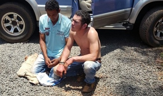 Deux des personnes capturées