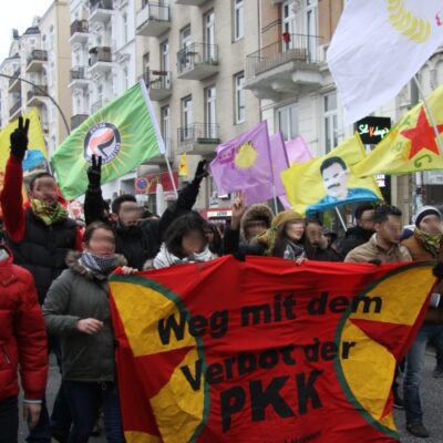 Manifestation à Hambourg contre l'interdiction du PKK (archive)