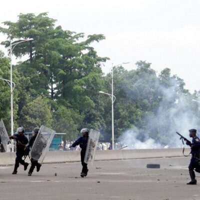 Les affrontements de mercredi à Kinshasa