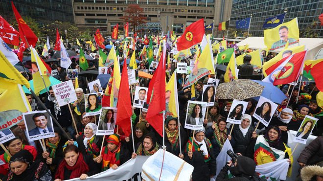 La manifestation de cet après-midi