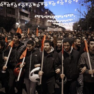 La manifestation d'hier