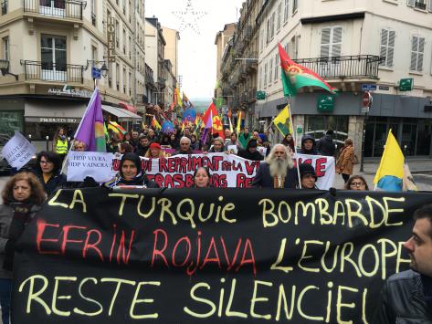 Une manifestation anti-Erdogan vendredi à Strasbourg