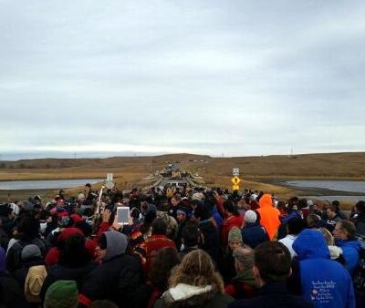 Manifestation contre le Dakota Access