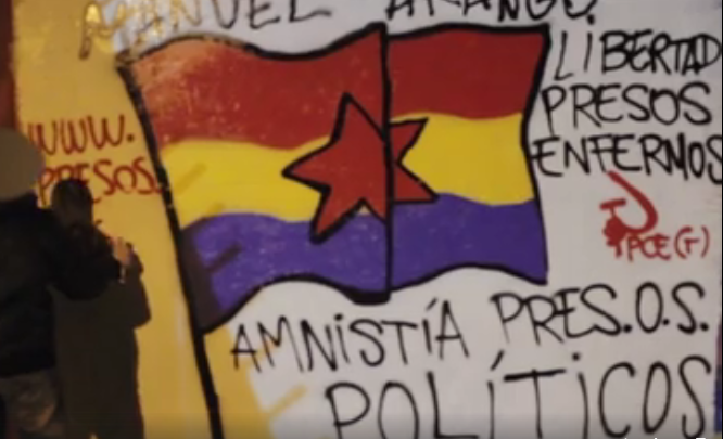 Tag pour la libération d'Arango