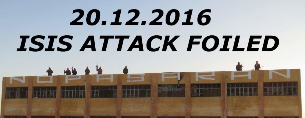 20 décembre, attaque de Daesh repoussée