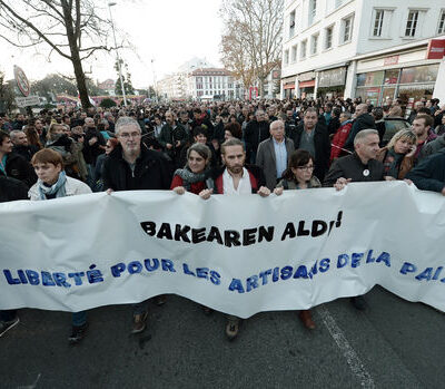 La manifestation de Bayonne