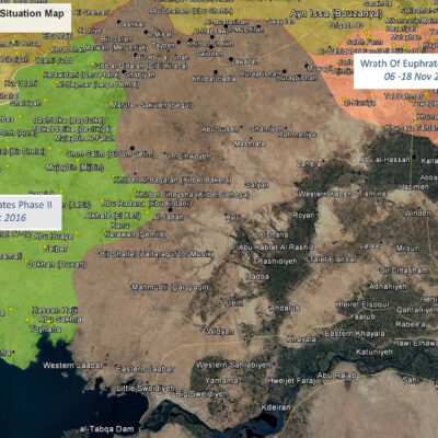 Progrès des QSD dans la province de Raqqah.