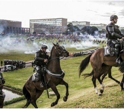 Les affrontements d'hier à Brasilia