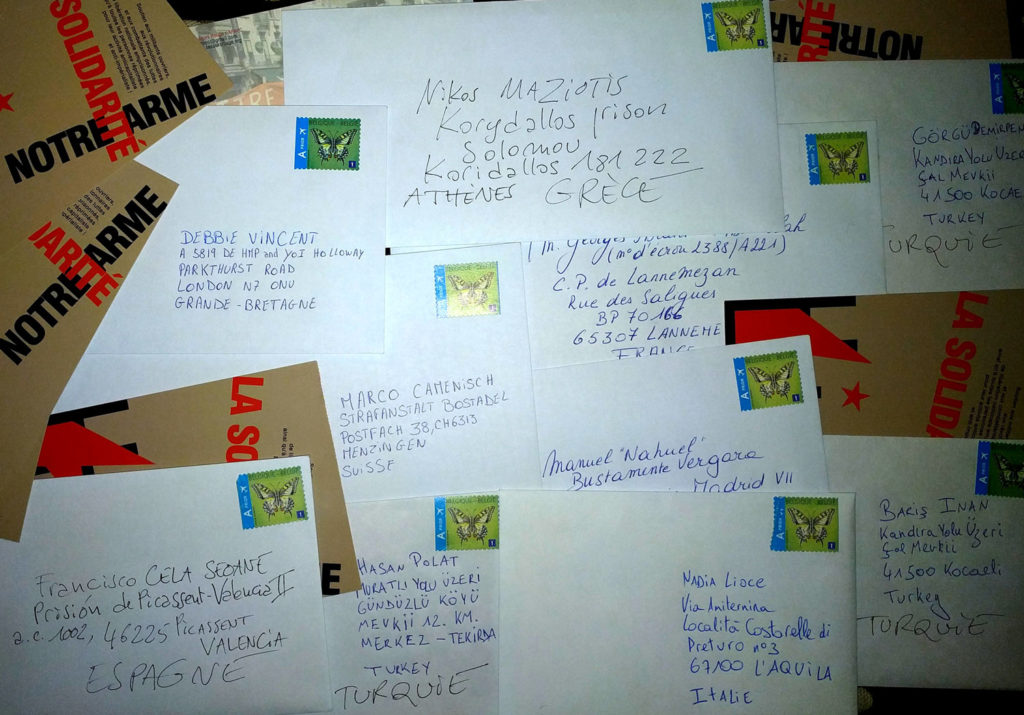 Ecrivons aux prisonniers