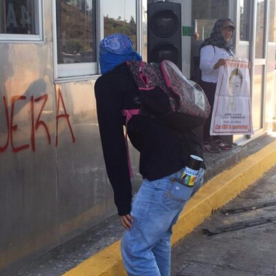 Manifestation des proches des 43 disparus