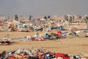 Le démantèlement du camp de Gdeim Izik