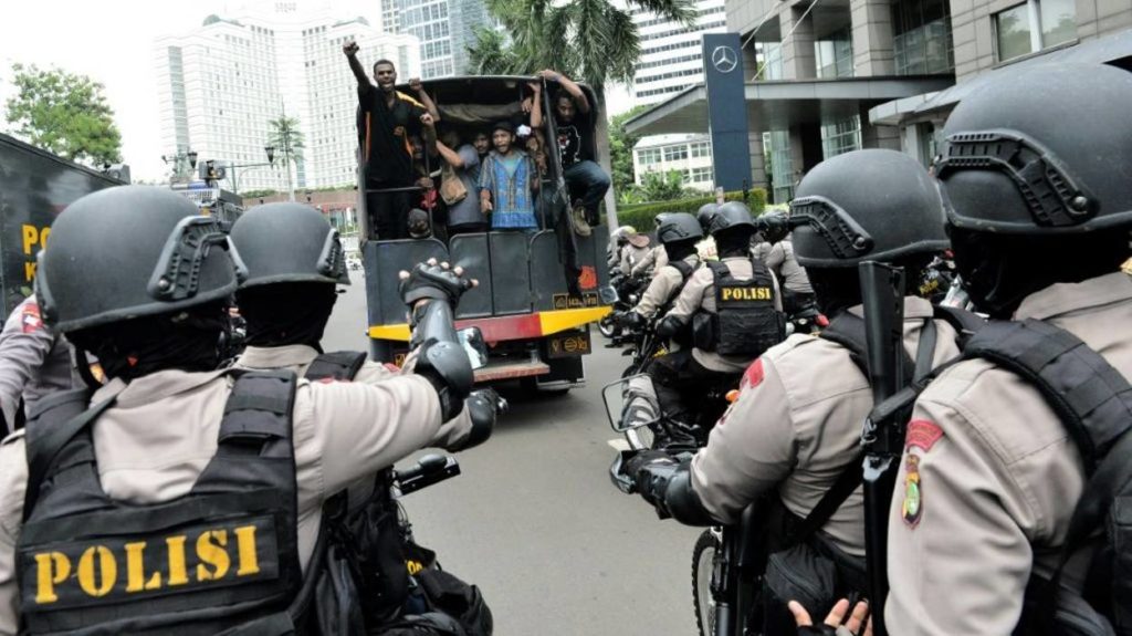 Les arrestations à Jakarta