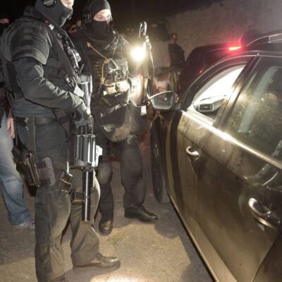 Les policiers du RAID lors de l'opération du 16 décembre