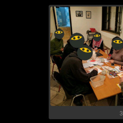 Les stickers peuvent également cacher des visages