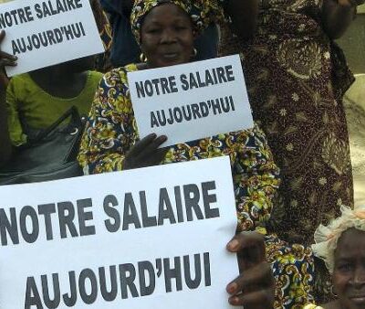 Grévistes de la fonction publique au Tchad (archive)