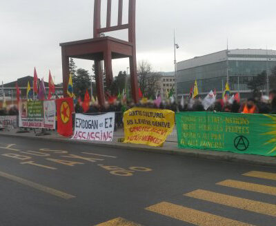 Le rassemblement de l'après-midi