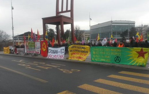 Le rassemblement de l'après-midi