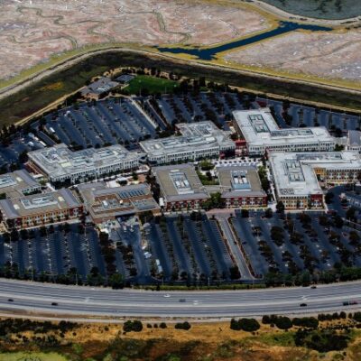 Le siège de Facebook en Californie