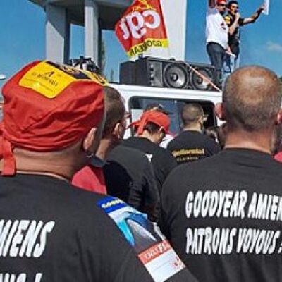 Mobilisation à Goodyear Amiens
