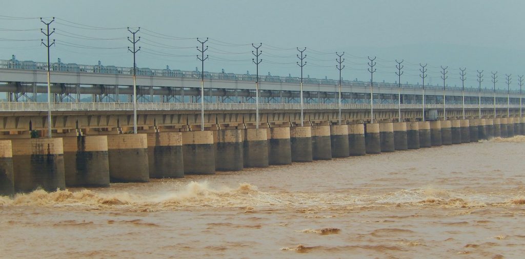 Le barrage d'Indrapuri