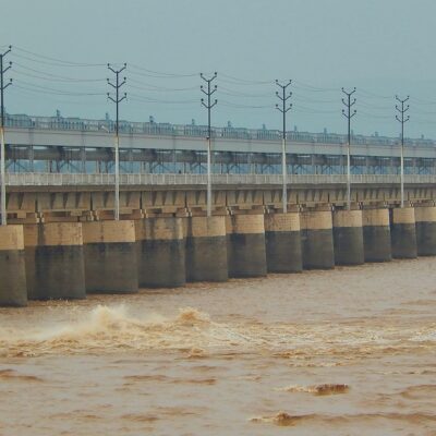 Le barrage d'Indrapuri