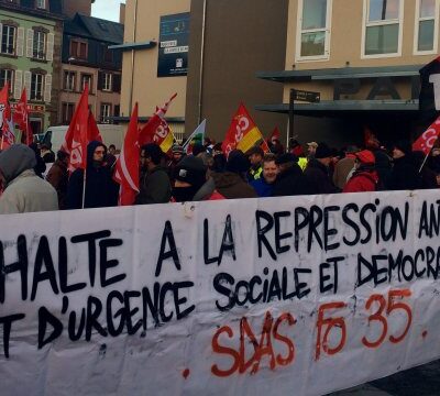 Six personnes accusées d’avoir organisé une manifestaton sans autorisation risquent de lourdes amendes