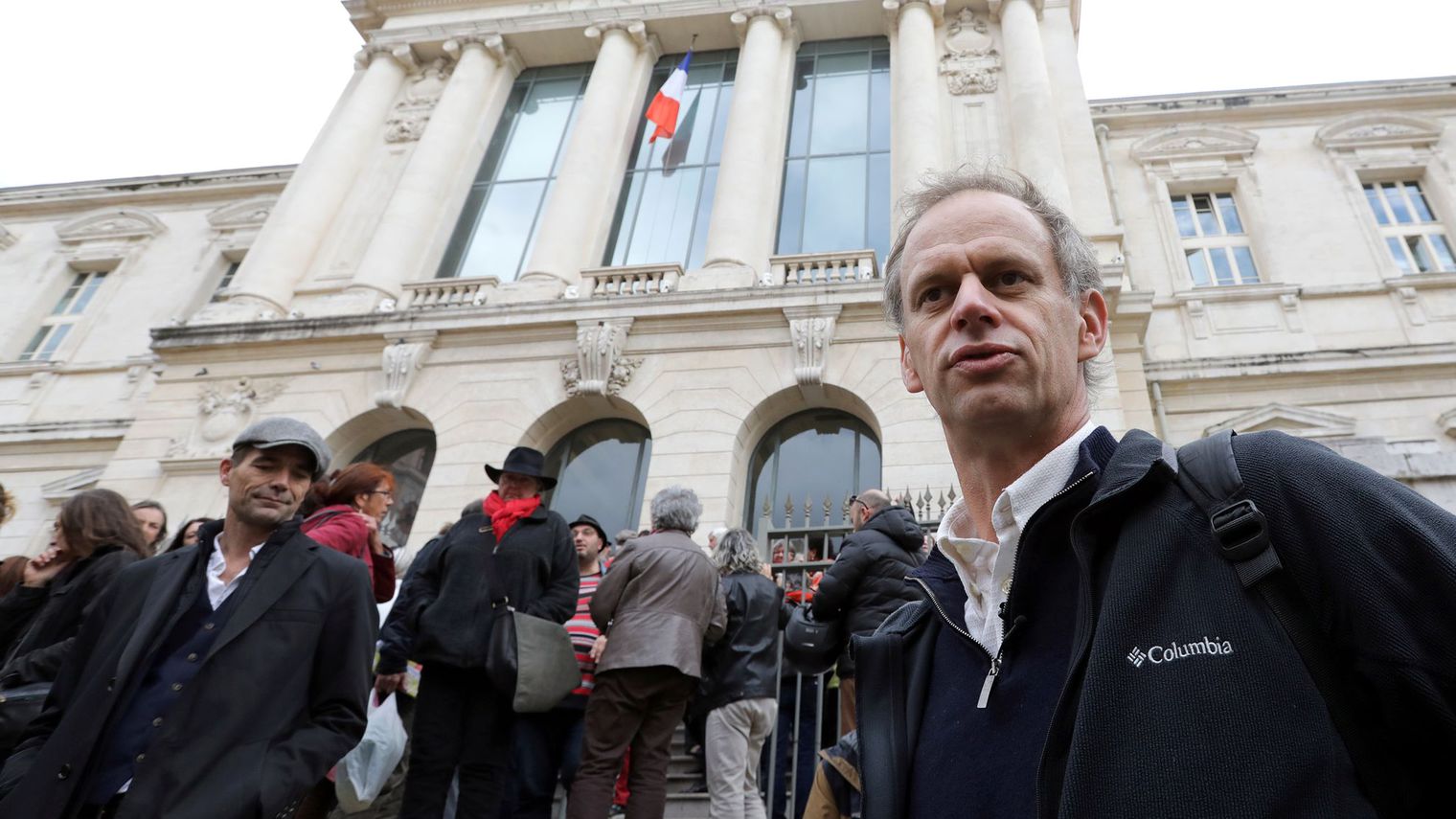 Pierre-Alain Mannoni au palais de justice