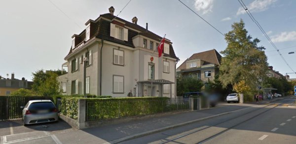 Le consulat de Turquie à Zurich