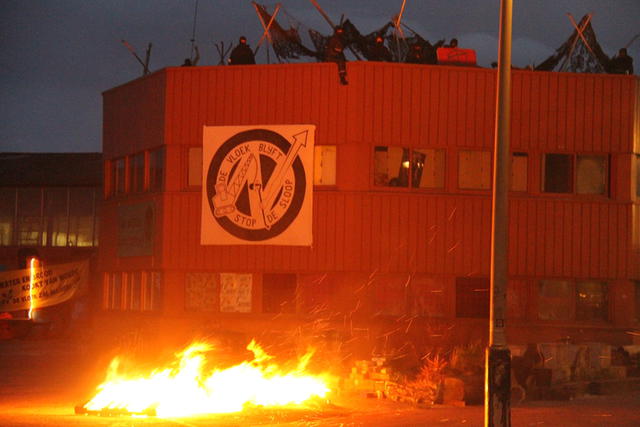 Le squat De Vloeg, à Scheveningen (La Haye)