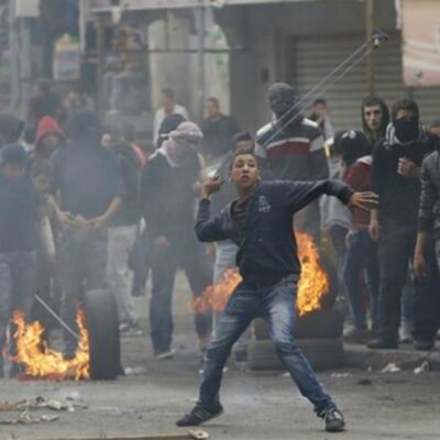 Manifestants palestiniens (archive)