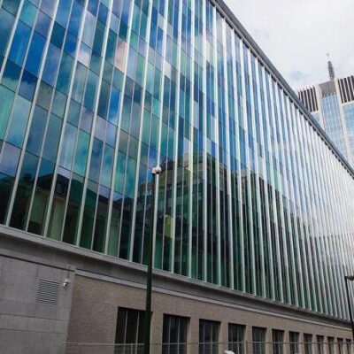 Le siège de la police judiciaire fédérale à Bruxelles