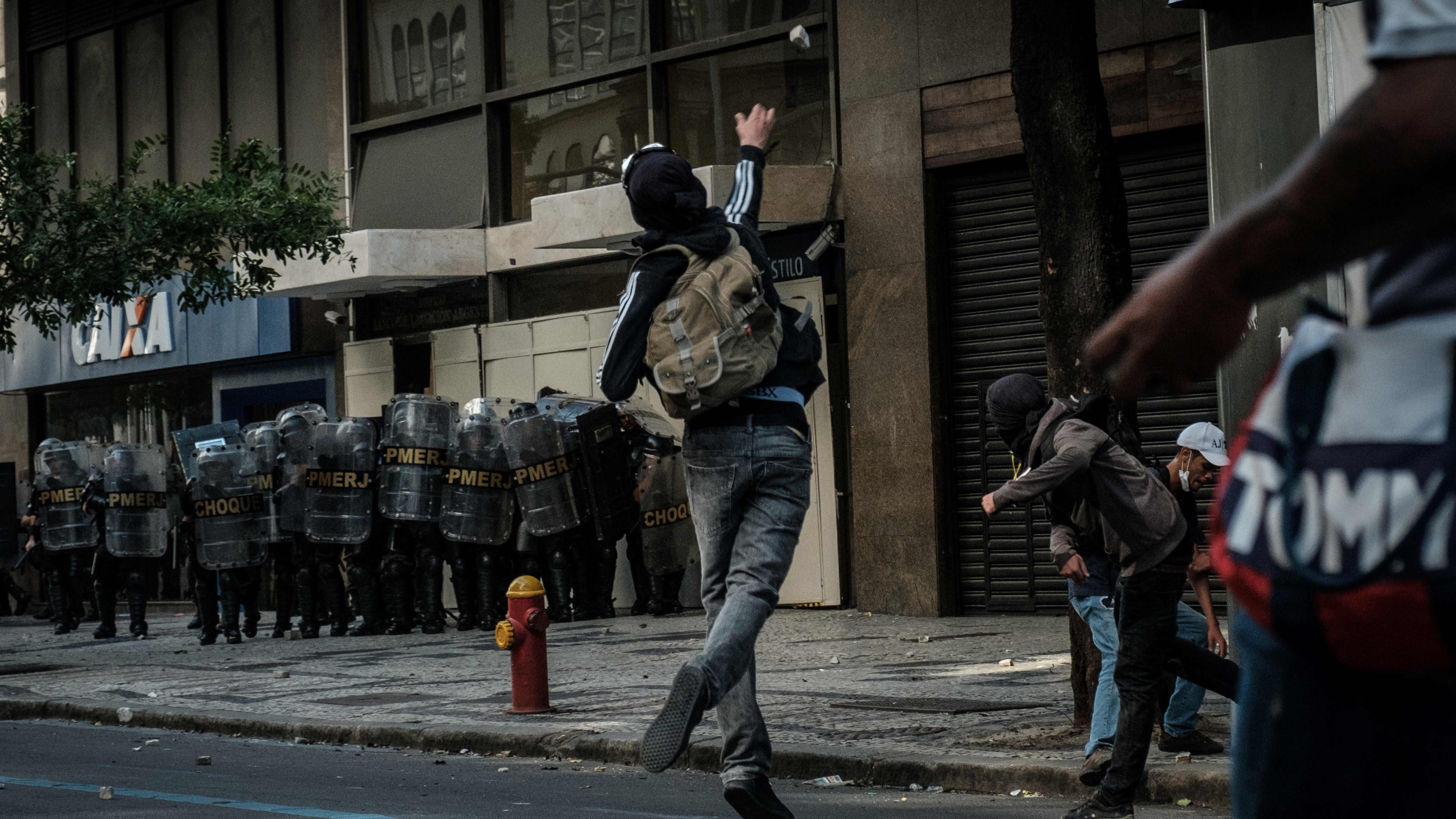 Les affrontements de Rio