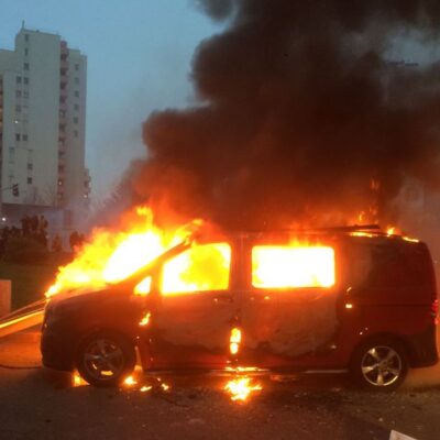 Les incidents à Bobigny