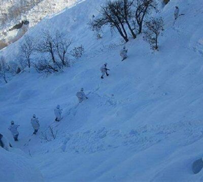 Les commandos turcs dans les montagnes de Tunceli