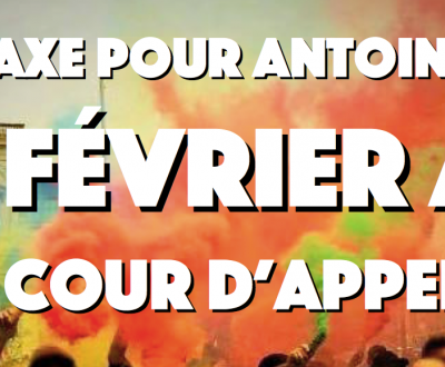 Solidarité avec Antoine et François