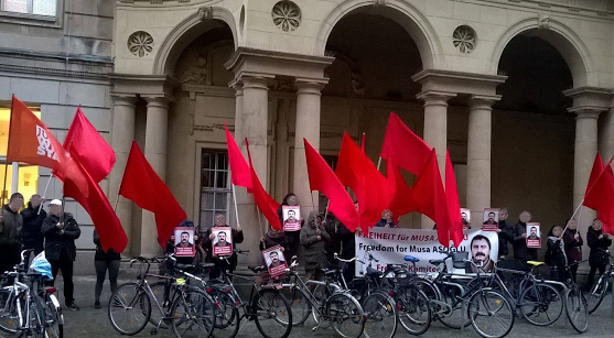 Un rassemblement pour Musa Asoglu en Allemagne Un rassemblement pour Musa Asoglu en Allemagne