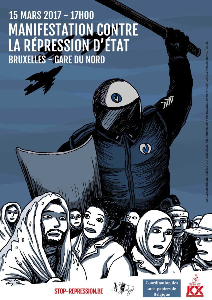 L'affiche de la mobilisation