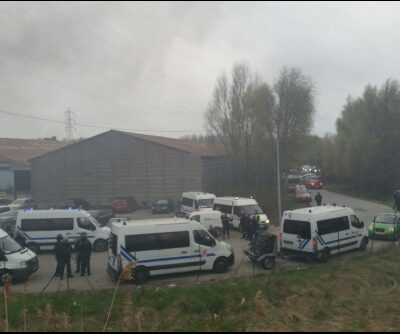 Les incidents de mardi à Grande-Synthe