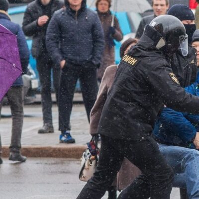 Arrestation ce samedi à Minsk