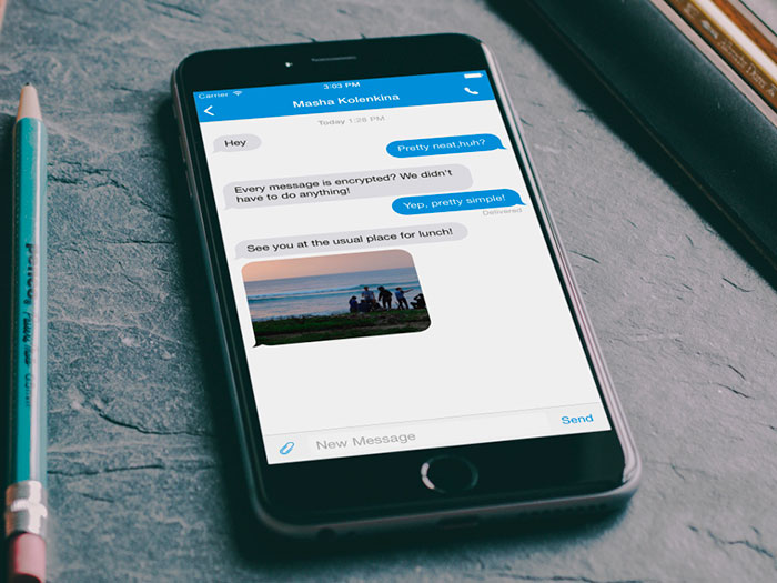 L'application de messagerie sécurisée Signal
