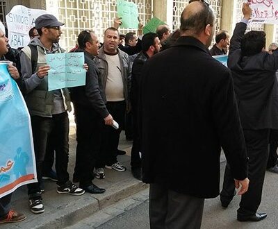 Grévistes de la SNATEGS (archive)