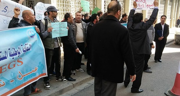 Grévistes de la SNATEGS (archive)