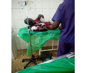 Le jeune Aminou, blessé par balle, dont l'état s'est empiré