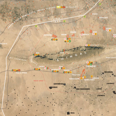Le Mont Shengal en mai 2016 (cliquez pour agrandir)