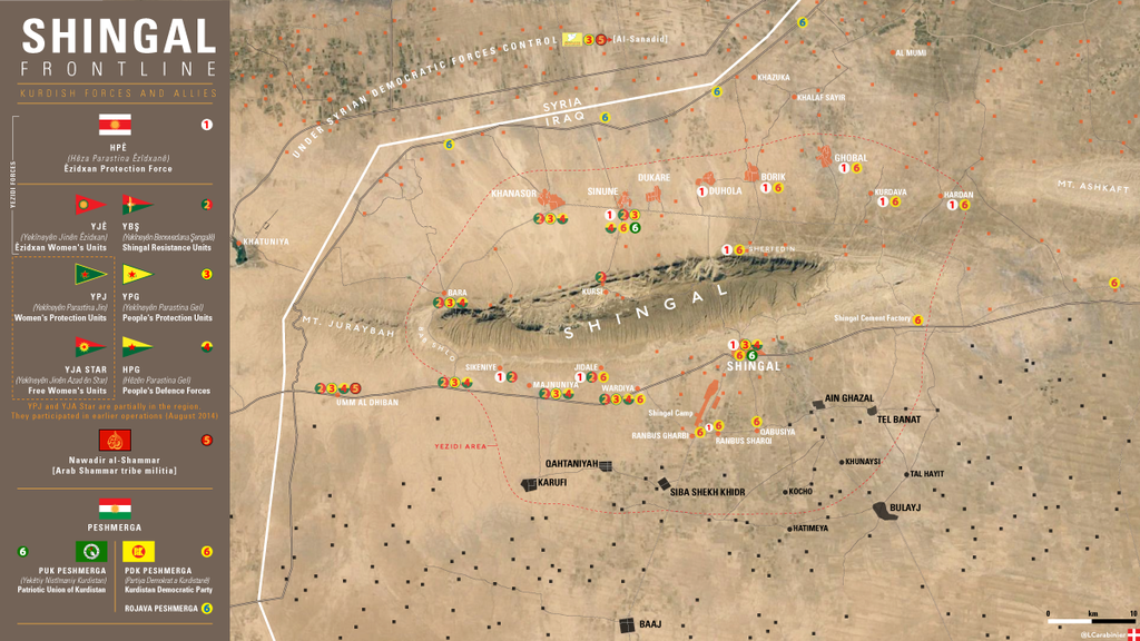 Le Mont Shengal en mai 2016 (cliquez pour agrandir)