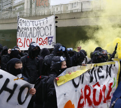 La manifestation d'Aubervilliers