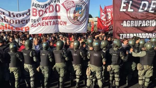 Grève générale hier en Argentine